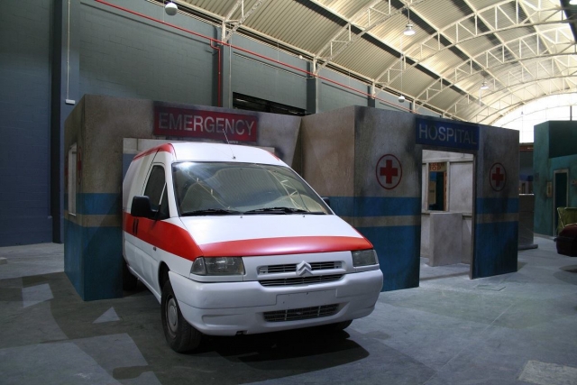 Hospital en el escenario
